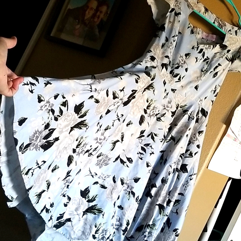 Vintage floral dress